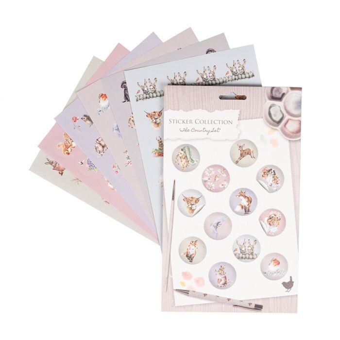 Wrendale Designs | 'The Country Set' Country Animal Stickers