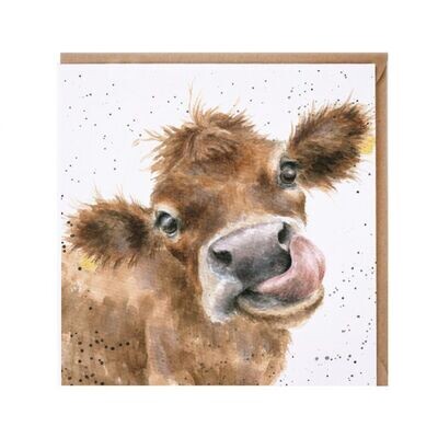 Wrendale Designs | 'Mooooo' Cow Card