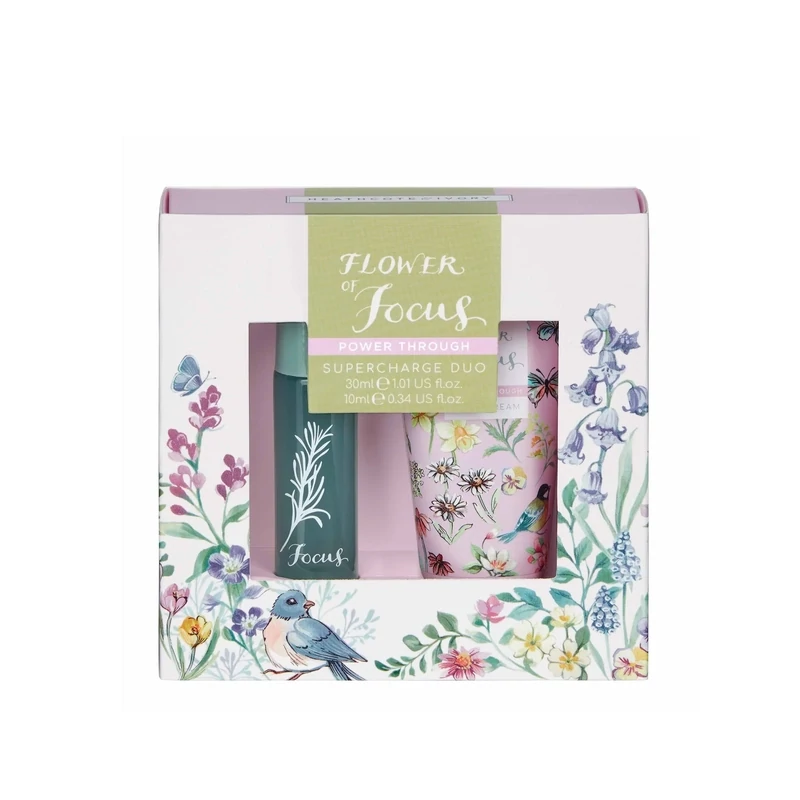 Heathcote & Ivory | Flower of Focus Power Through Supercharge Duo