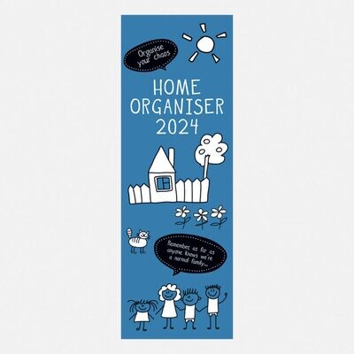 2024 Slimline Calendar - Family Home Organiser