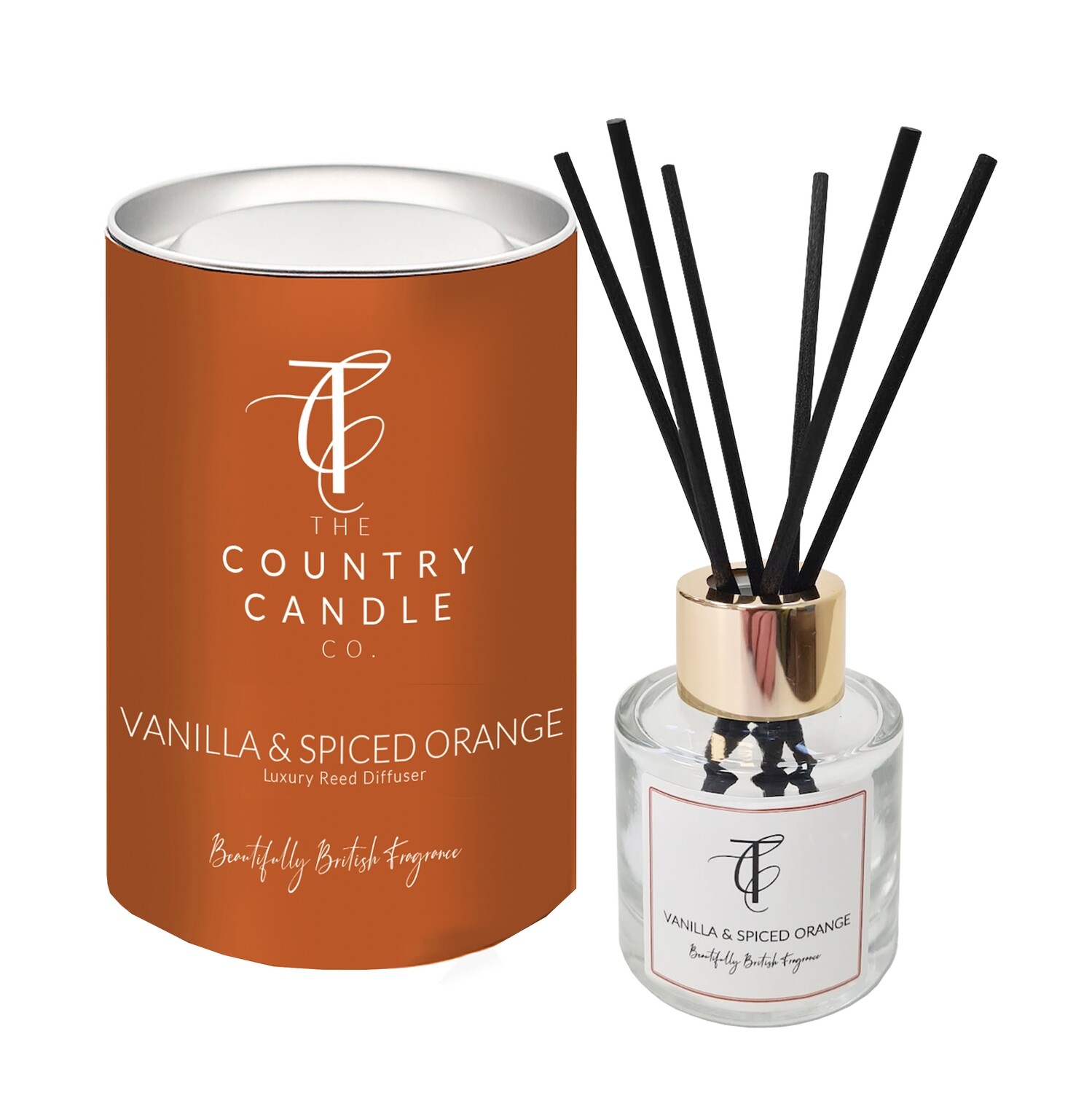Vanilla & Spiced Orange 50ml Reed Diffuser