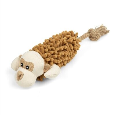 Petface | Shaggy Monkey Plush Dog Toy