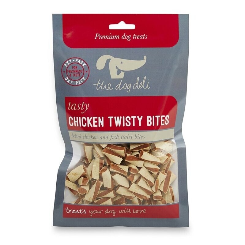 Petface | Dog Deli 100g Chicken Twisty Bites Dog Treats