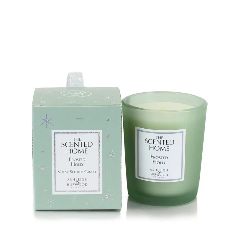 A&B | Frosted Holly Scented Votive