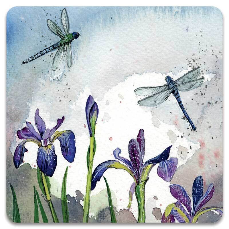 Alex Clark | Dragonflies Fridge Magnet