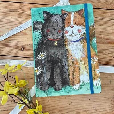 Alex Clark | Toffee and Treacle Cat Large Chunky Notebook