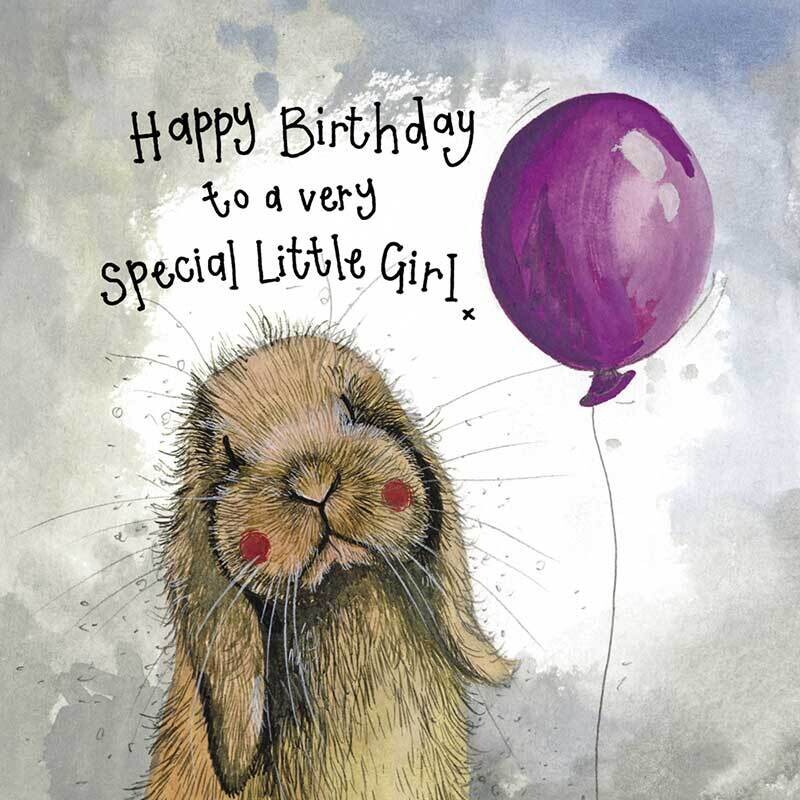 Alex Clark | Sunshine Little Girl Birthday Card