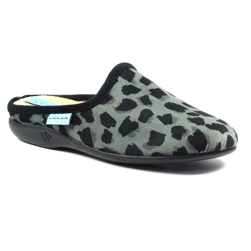 Lunar Slipper Fleet Mule Grey