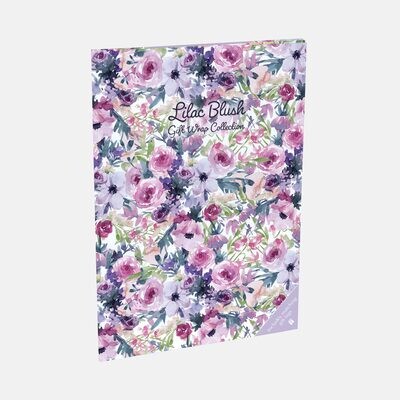 Gifted Stationery | Gift Wrap Collection - Lilac Bush