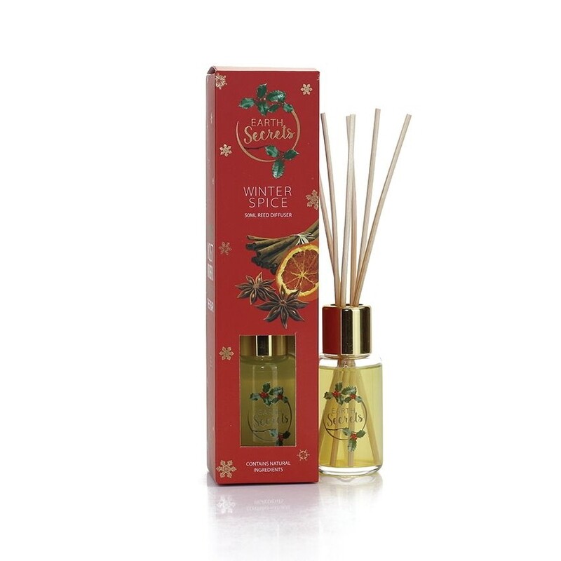 A&B | Earth Secrets Reed Diffuser - Winter Spice