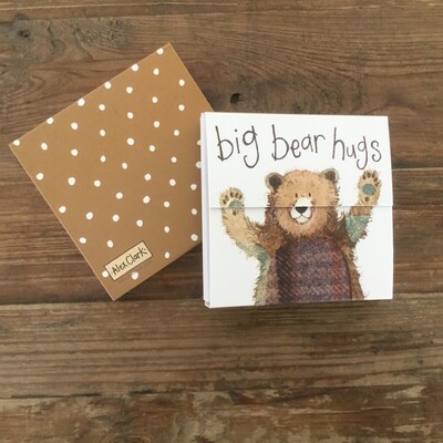 Alex Clark | Bear Hugs Mini Magnetic Notepad