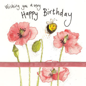 Alex Clark | Bees Birthday Card