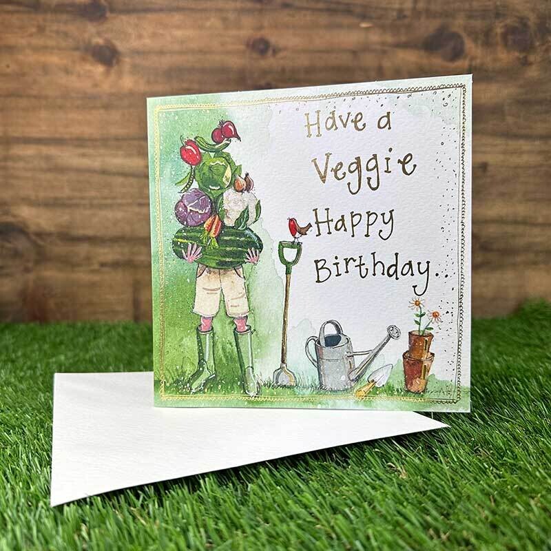 Alex Clark | Vegetable Garden Birthday Card