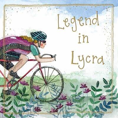 Alex Clark | Legend in Lycra Card