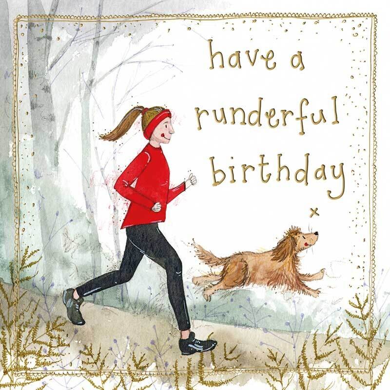 Alex Clark | Morning Run Birthday Card