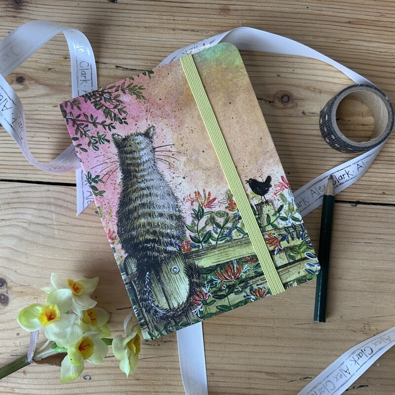 Alex Clark | Honeysuckle Cat Small Chunky Notebook