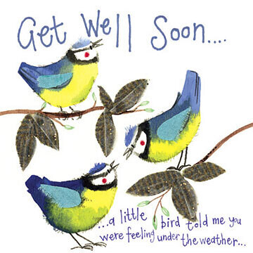Alex Clark | Under The Weather Get Well Soon Card