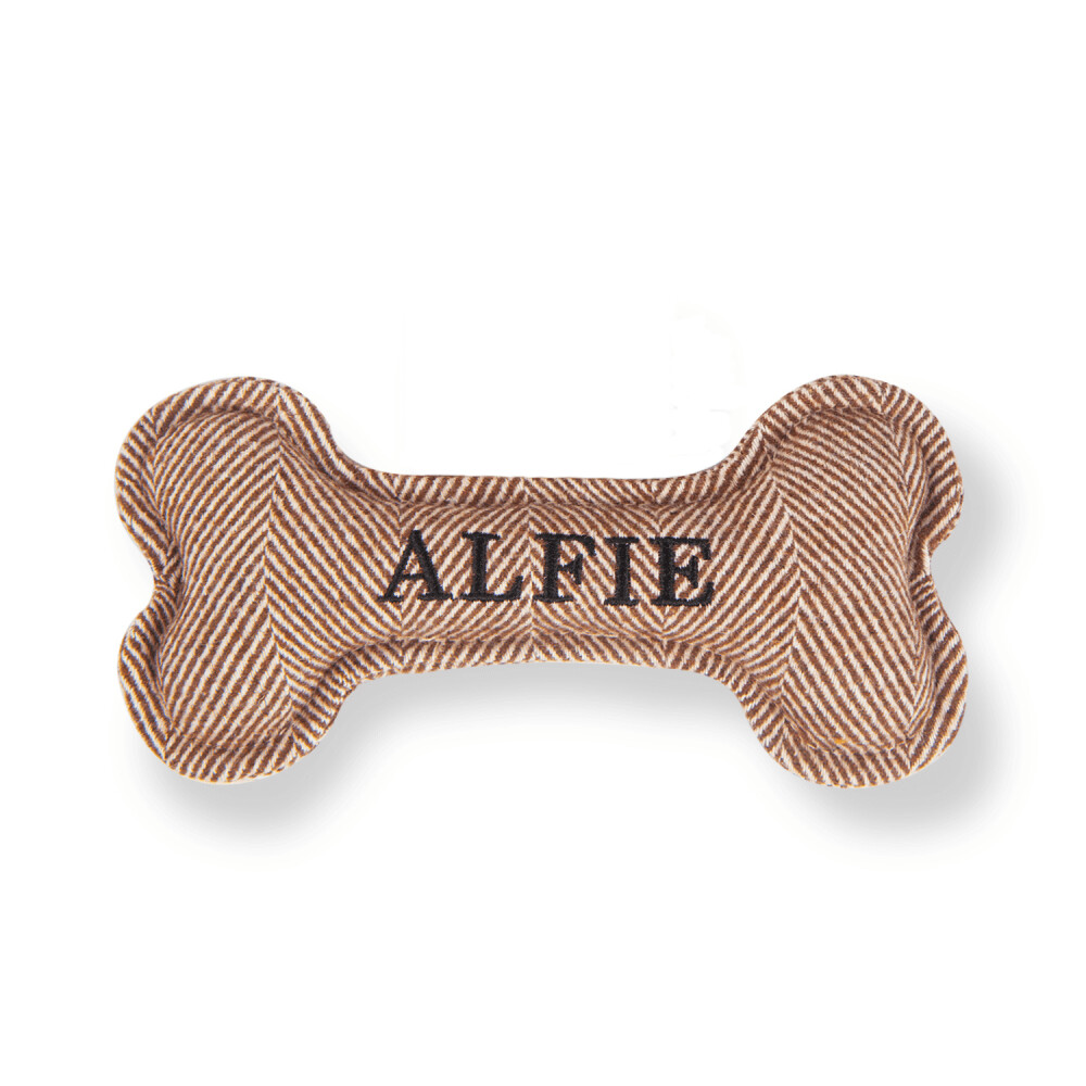 History & Heraldry | Squeaky Bone Toy A - J, Style: Alfie