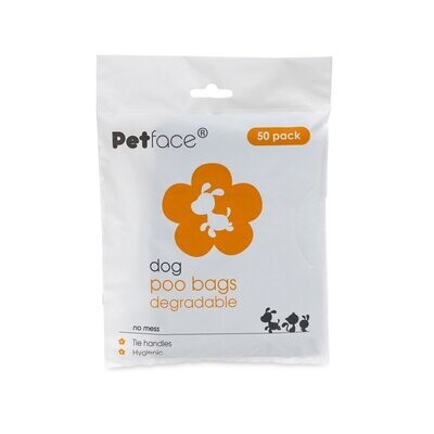 Petface | 50 Pack Degradable Poop Bags