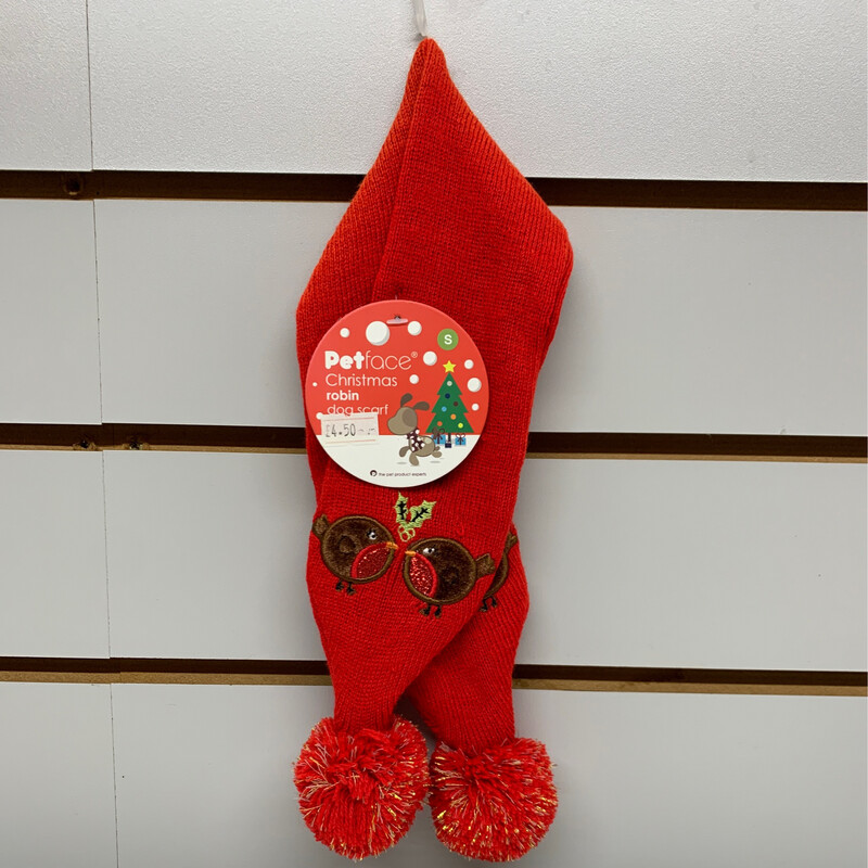 Petface | Small Christmas Robin Dog Scarf