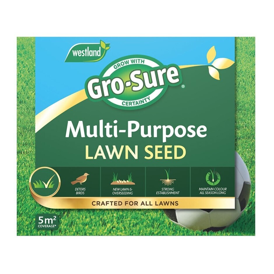 Westland | Gro-Sure Multi-Purpose Lawn Seed 5m2