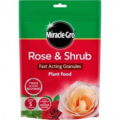 Miracle-Gro | Rose & Shrub Fast Acting Granules Plant Food 750g