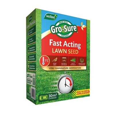 * Westland | Gro-Sure Fast-Acting Lawn Seed 30m2