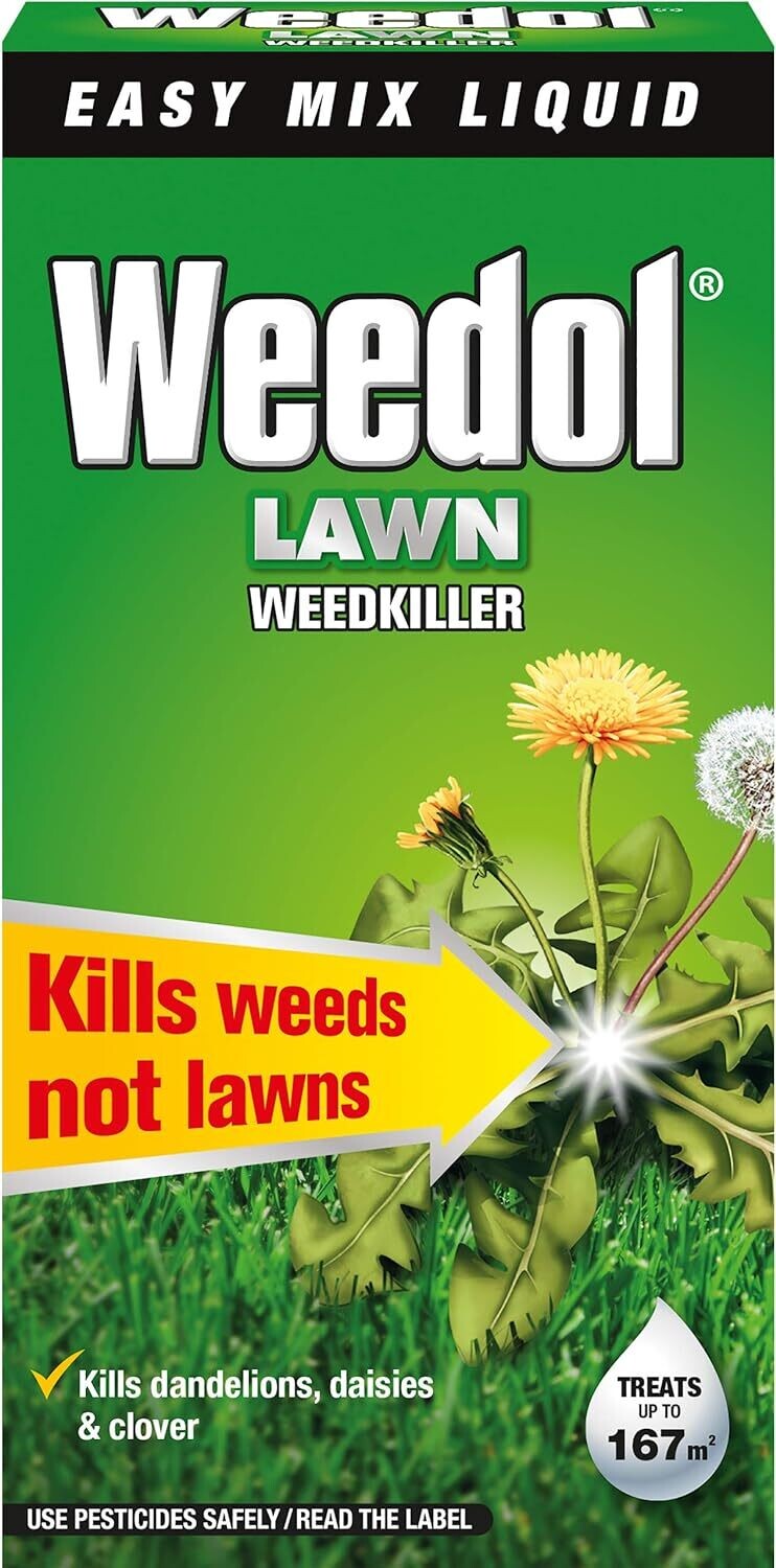 Weedol | Lawn Weedkiller 167m2 (Liquid Concentrate)