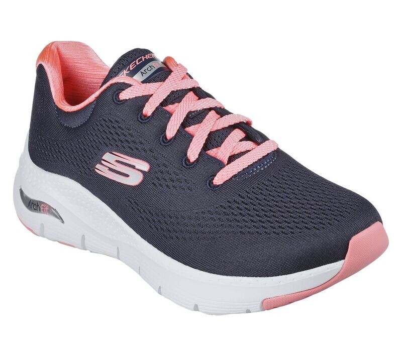 Women's Navy & Coral Arch Fit - Big Appeal