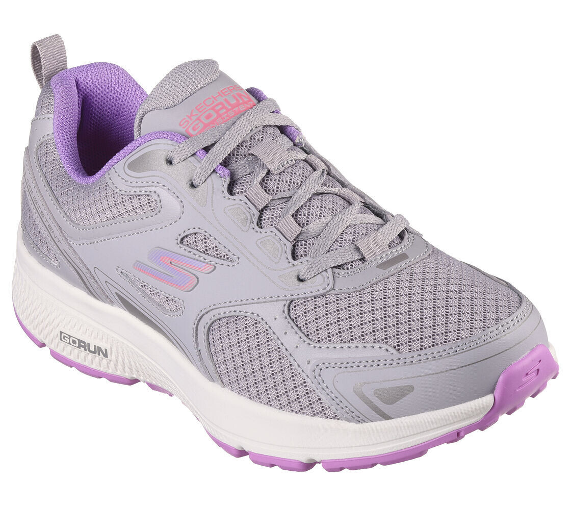 Women's Gray & Lavender GO RUN Consistent