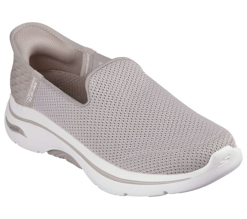 Women's Taupe GO WALK Arch Fit 2.0 - Delara