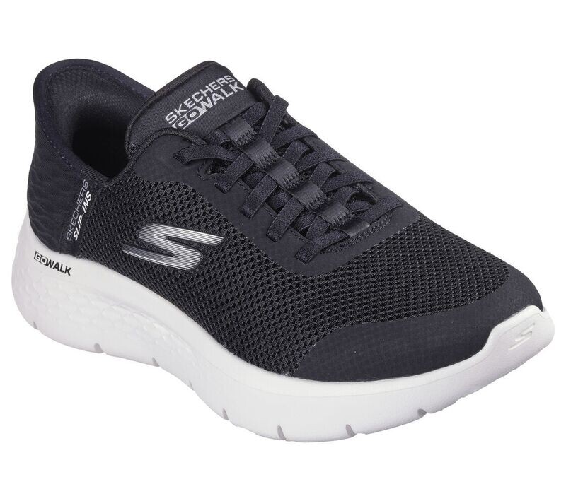 Women's Black & White GO WALK Flex - Grand Entry