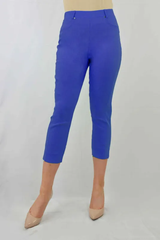 Women's Royal Blue Bengaline Trousers