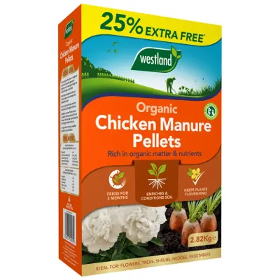 * Westland | Organic Chicken Pellets 2.25kg + 25% Extra Free