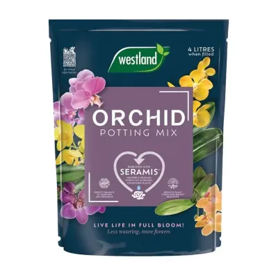 * Westland | Orchid Potting Mix (Enriched with Seramis) 4L