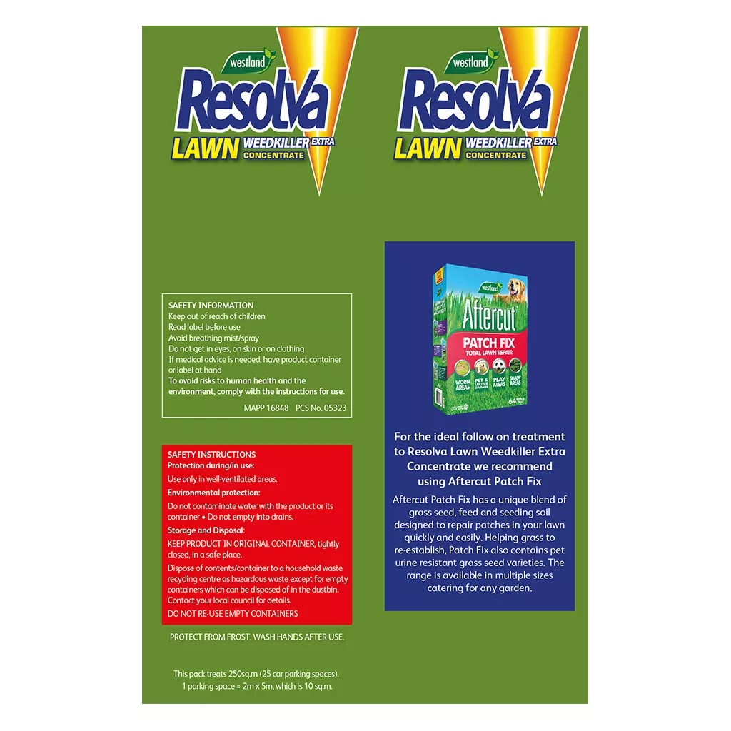 Westland | Resolva Lawn Weedkiller Extra Concentrate 500ml