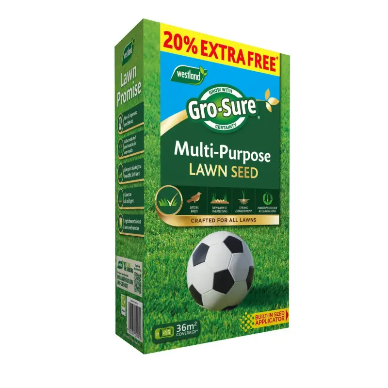 Westland | Multi Purpose Lawn Seed 30m² + 20% Extra Free