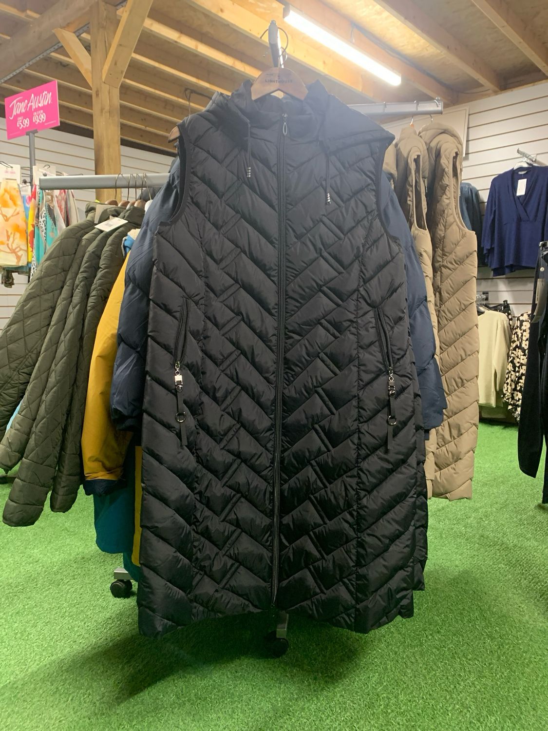 Women's Black Willow Gilet