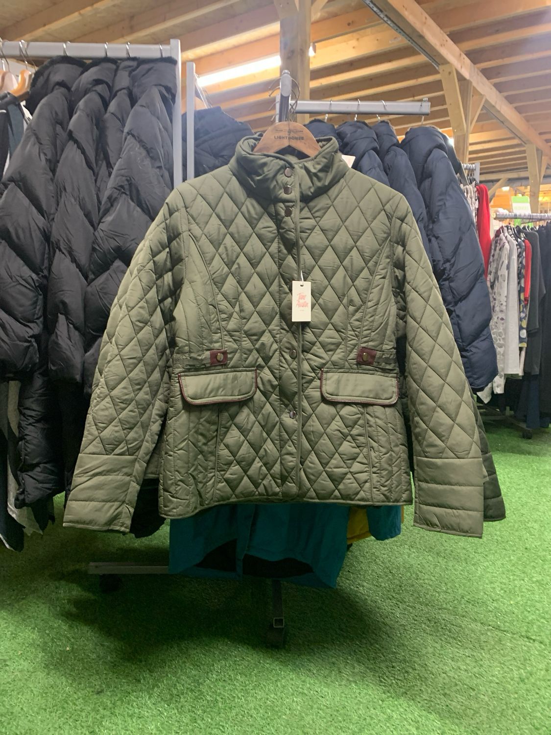 Women's Green Emily Coat