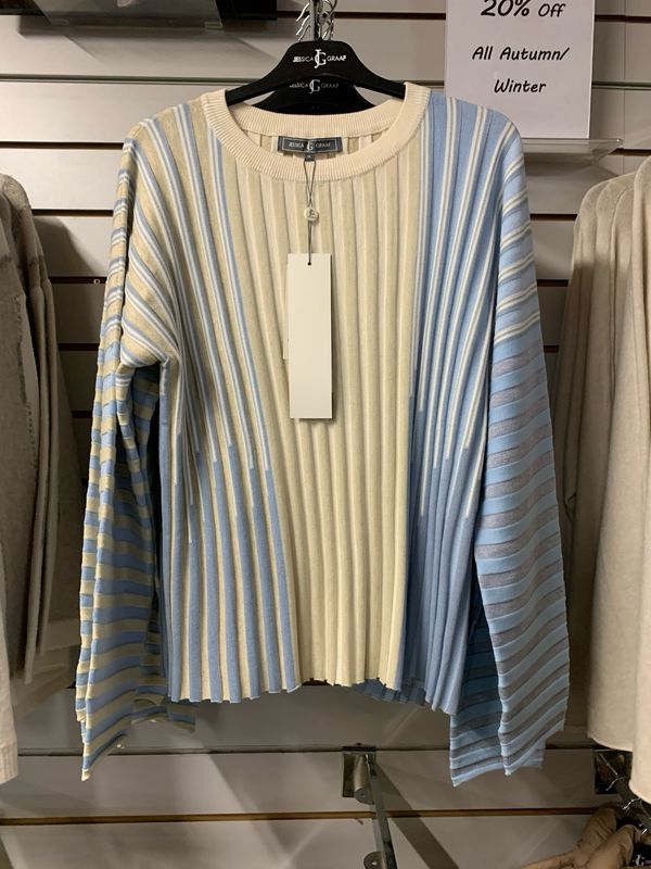 Women's *5 Light Blue Light Knitwear