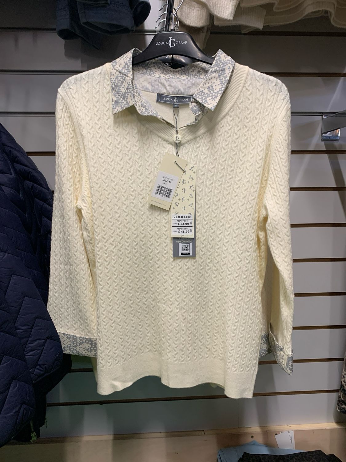 Women's Ivory Light Knitwear