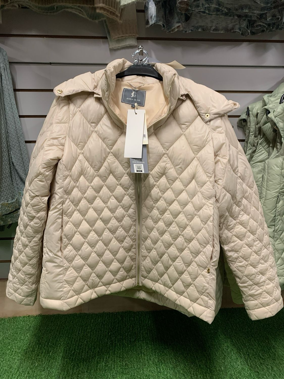 Women's Stone Plain Short Jacket