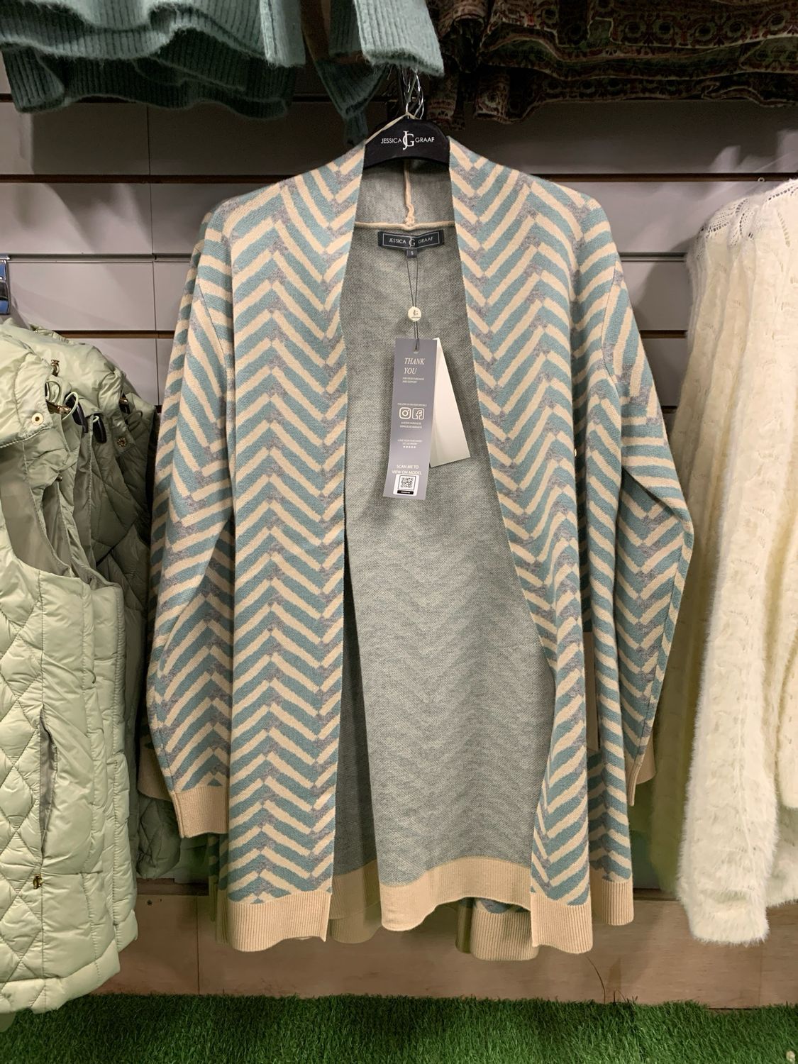 Women's Aqua Light Knitwear