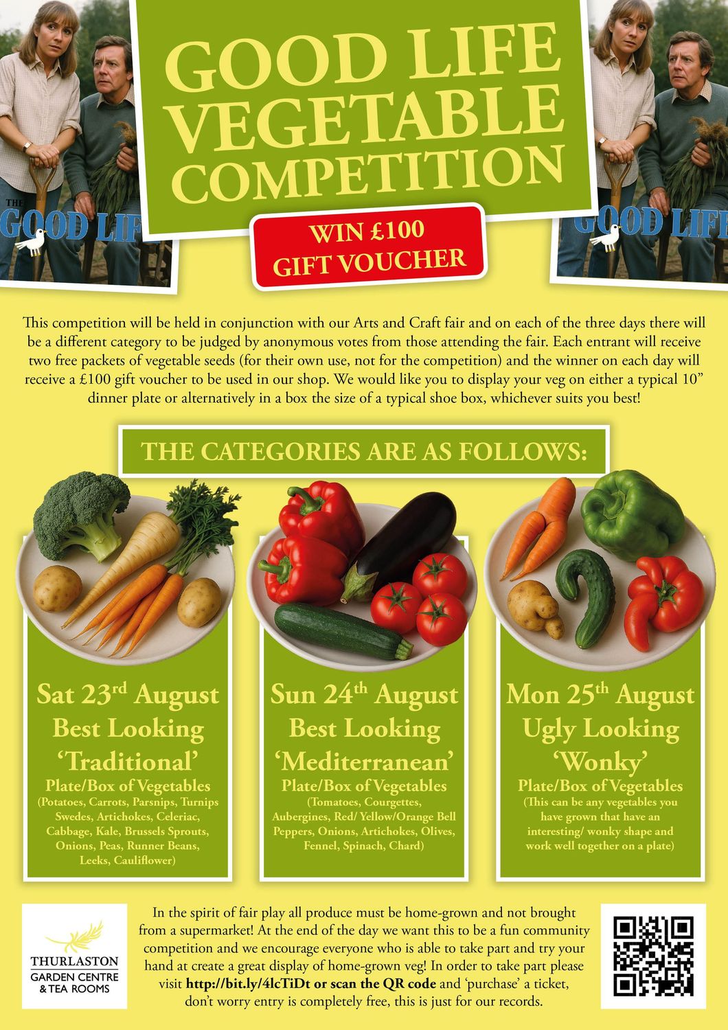 Sign up for the Good Life Vegetable Competition Here!