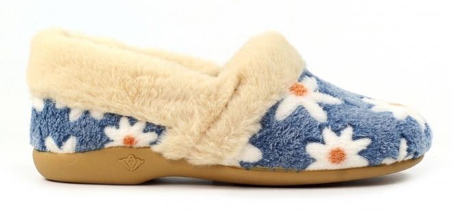 Ellis Blue Slipper