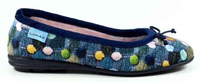 Lunar Slipper Blue Magic Spotty Pump