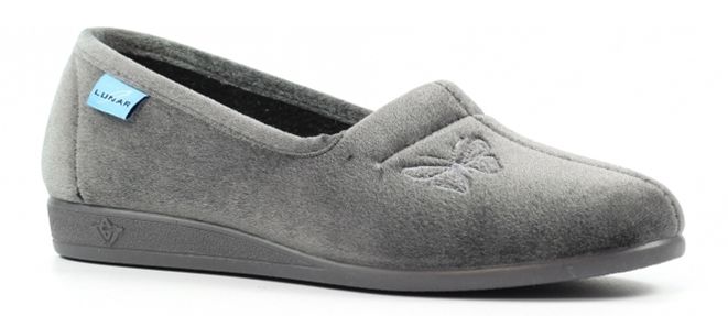 Lunar Slipper Butterfly Grey