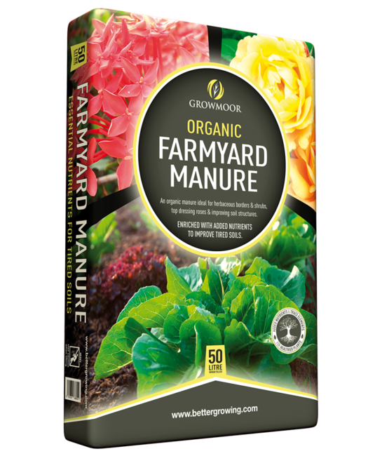 Growmoor | Organic Farmyard Manure 50L