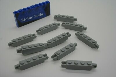 Lego ® 10x Scharnier Platte 2x2 grau 63082 brick hinge gray