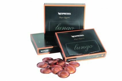 Nespresso coffee pads Lungo Legero